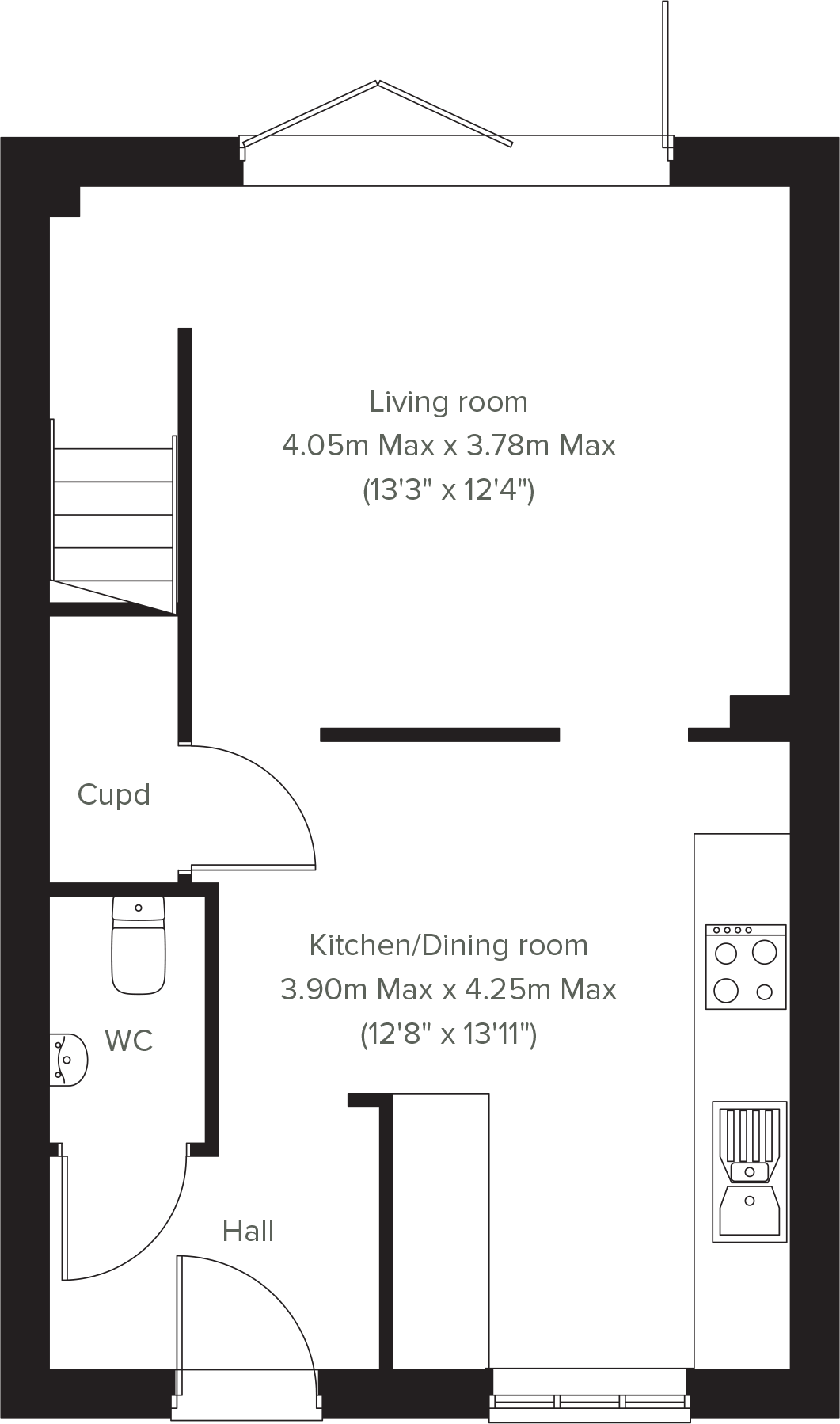 Lockside, 
Cricket Lane, Lichfield, Staffordshire, 
WS14 9ER
 floorplan