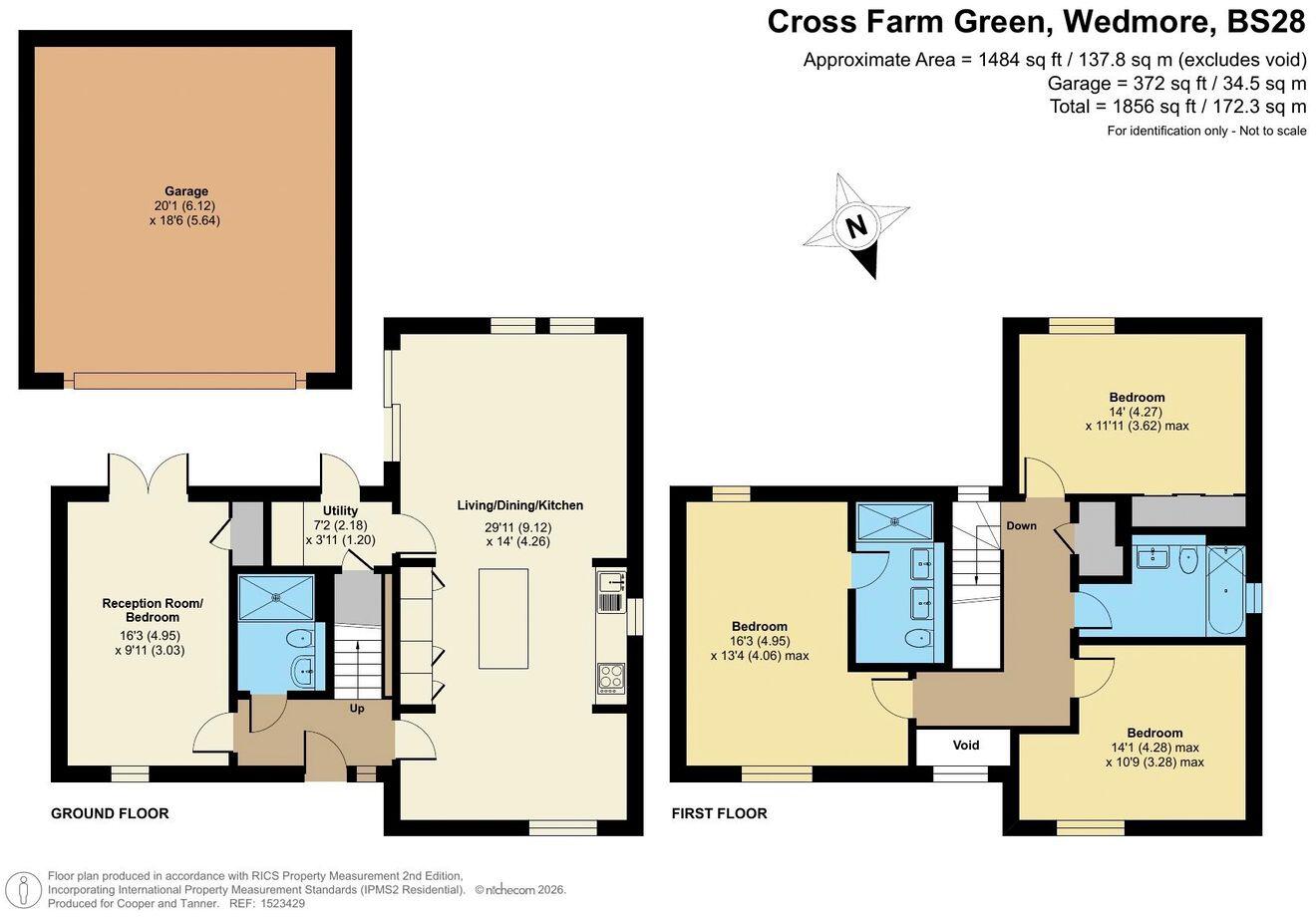 Cross Farm Green, Wedmore, BS28 floorplan