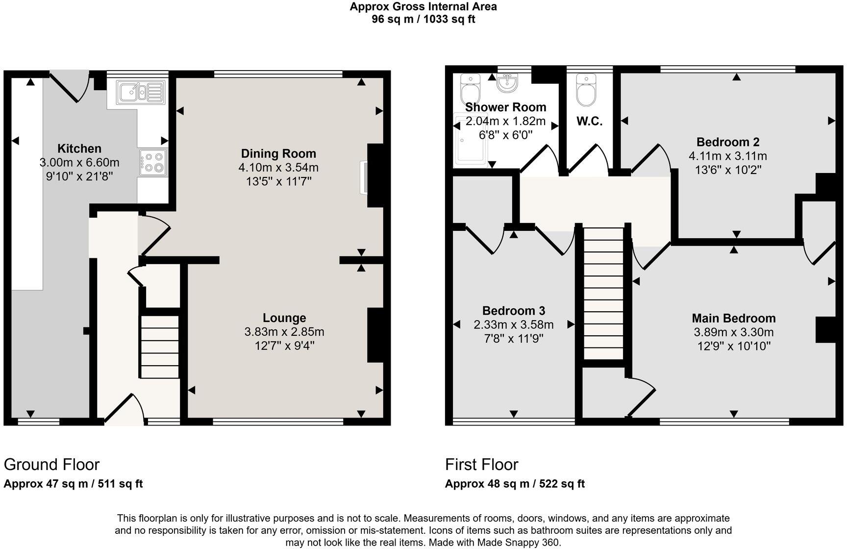 Willowdale Road, Cardiff, CF5 floorplan