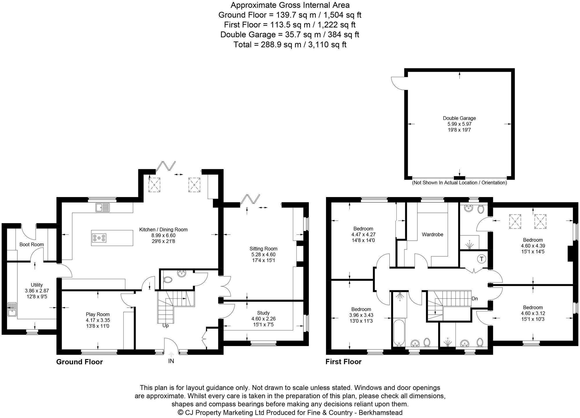 Lendon Grove, Gubblecote, HP23 floorplan