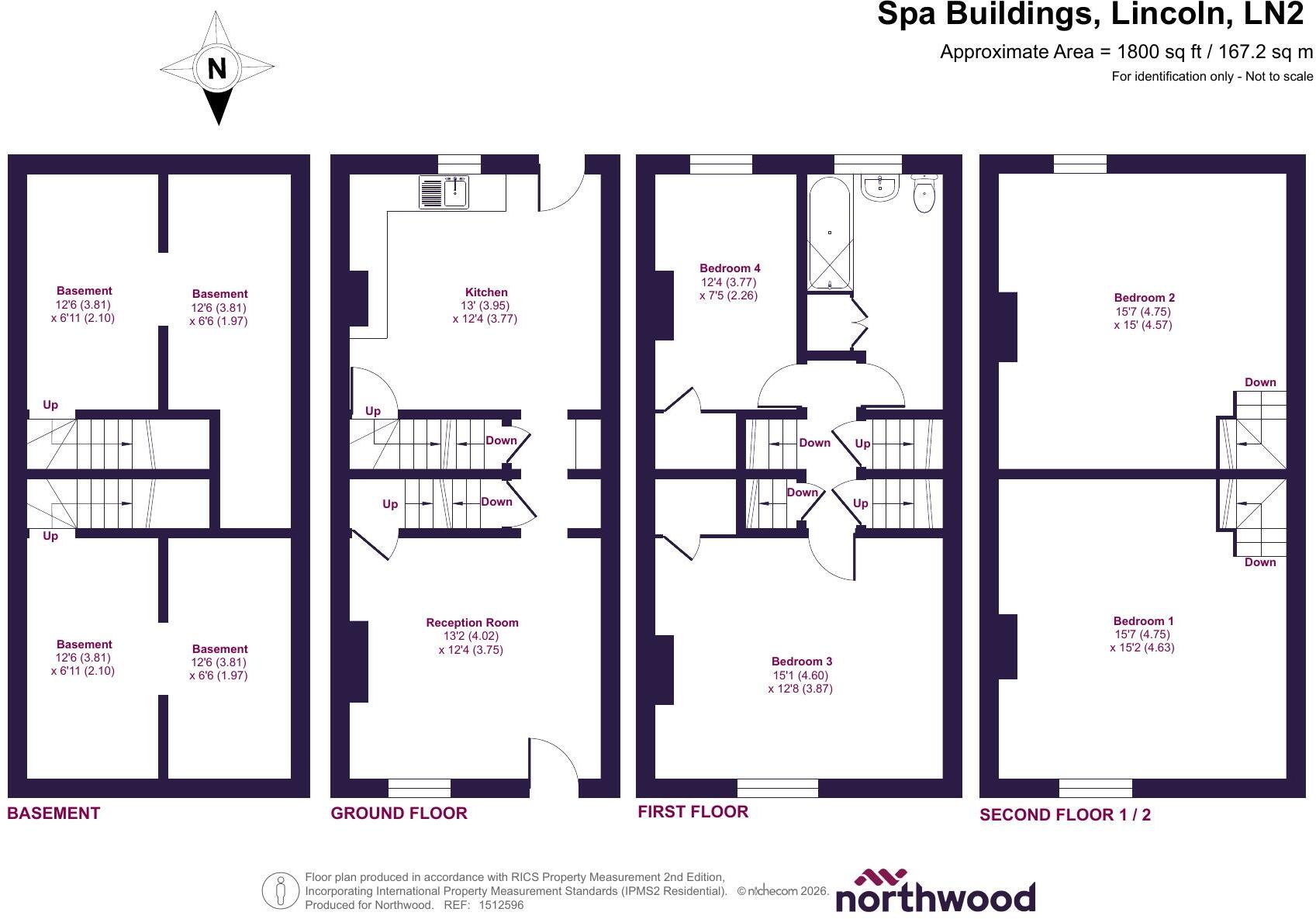Spa Building, Lincoln, LN2 floorplan
