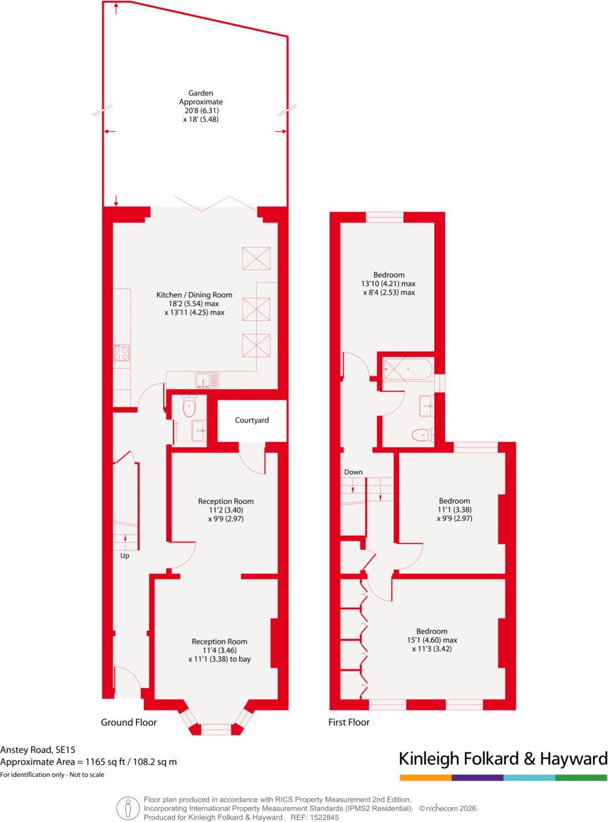 Anstey Road, Peckham, London, SE15 floorplan