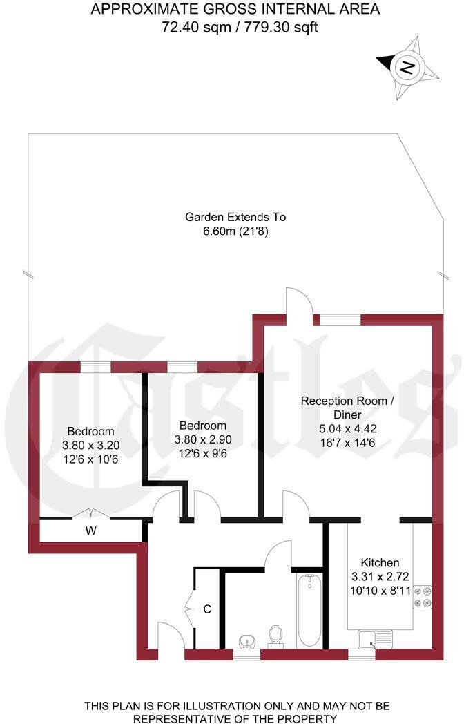 Egret Court, Teal Close, Enfield floorplan