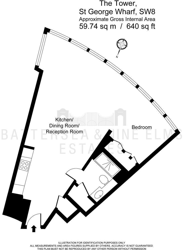 The Tower, One St George Wharf floorplan