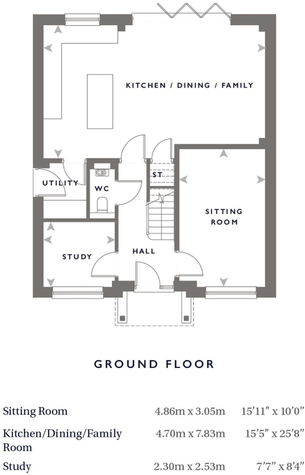 Cowdray Close, Woolstone, MK15 floorplan
