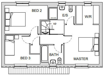 Plot 18, The Sedgwick (C), Olive Green View, Halton, LA2 6PY floorplan