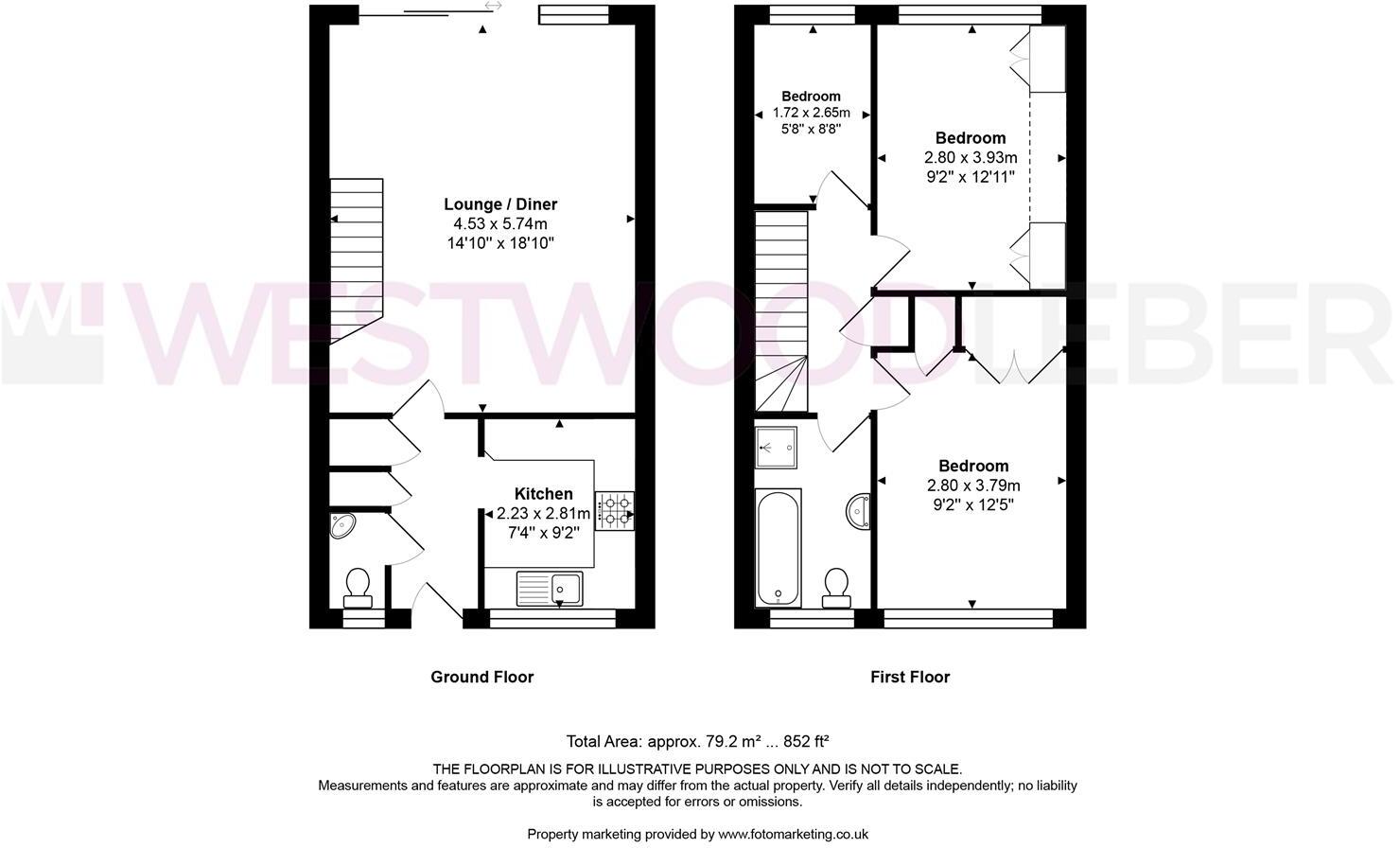 Crownfield, Broxbourne floorplan