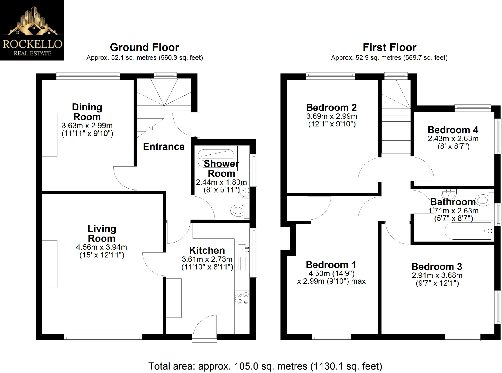 Mill Lane, WF7 floorplan