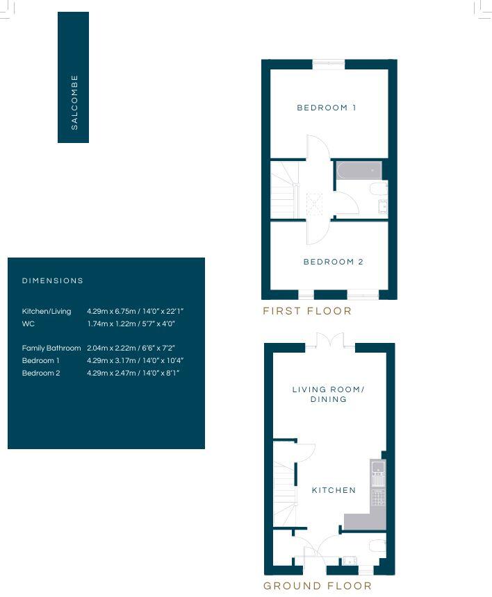 Teignbrook, Higher Exeter Road floorplan