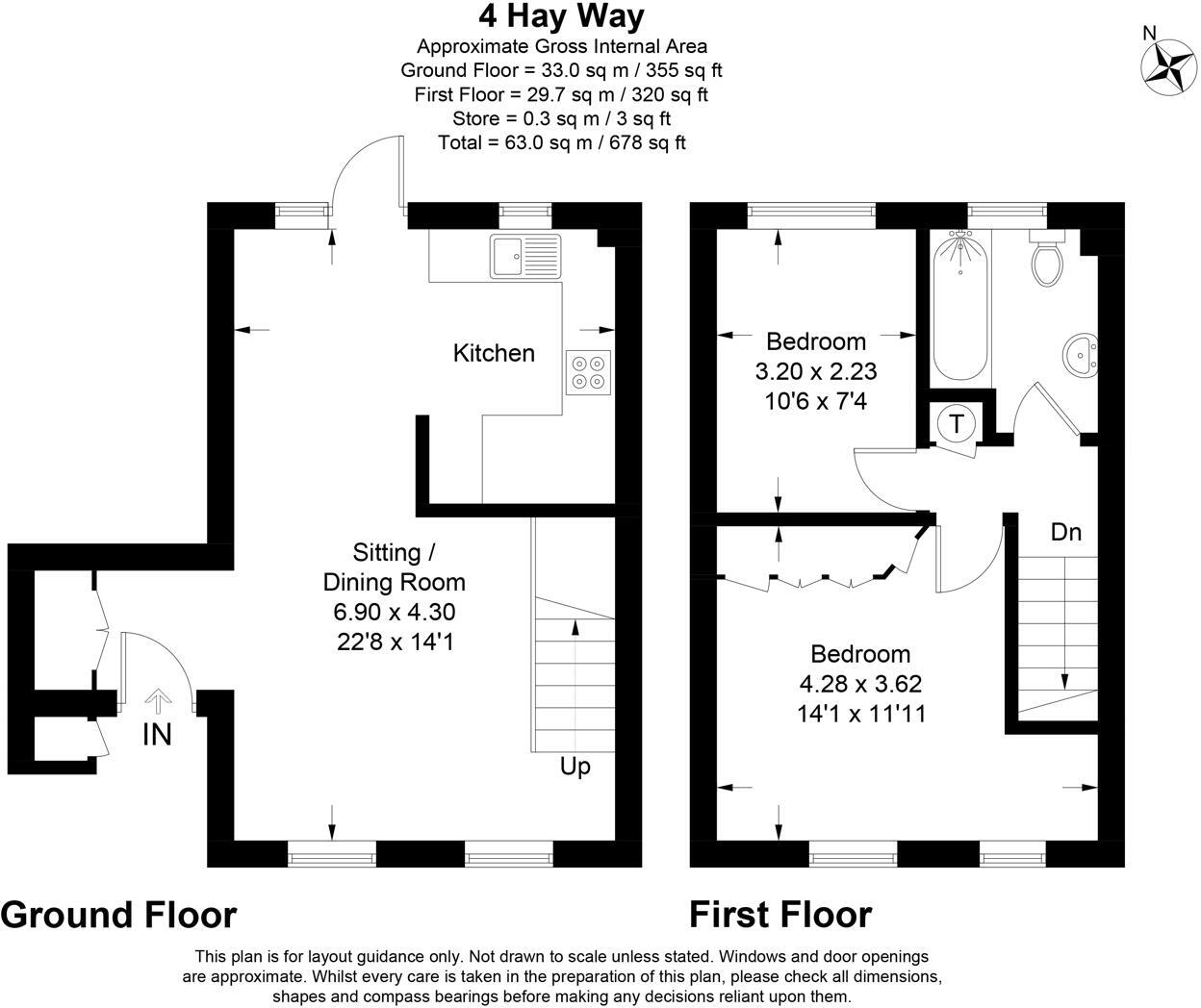 Hay Way, Market Rasen floorplan