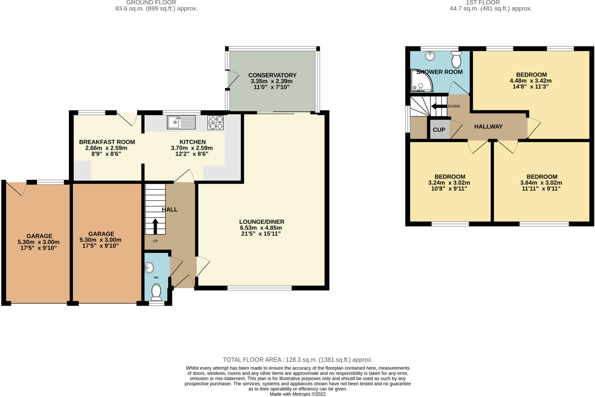 South Western Crescent, Lower Parkstone, Poole, Dorset, BH14 floorplan