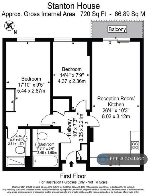 Stanton House, London, SE16 floorplan