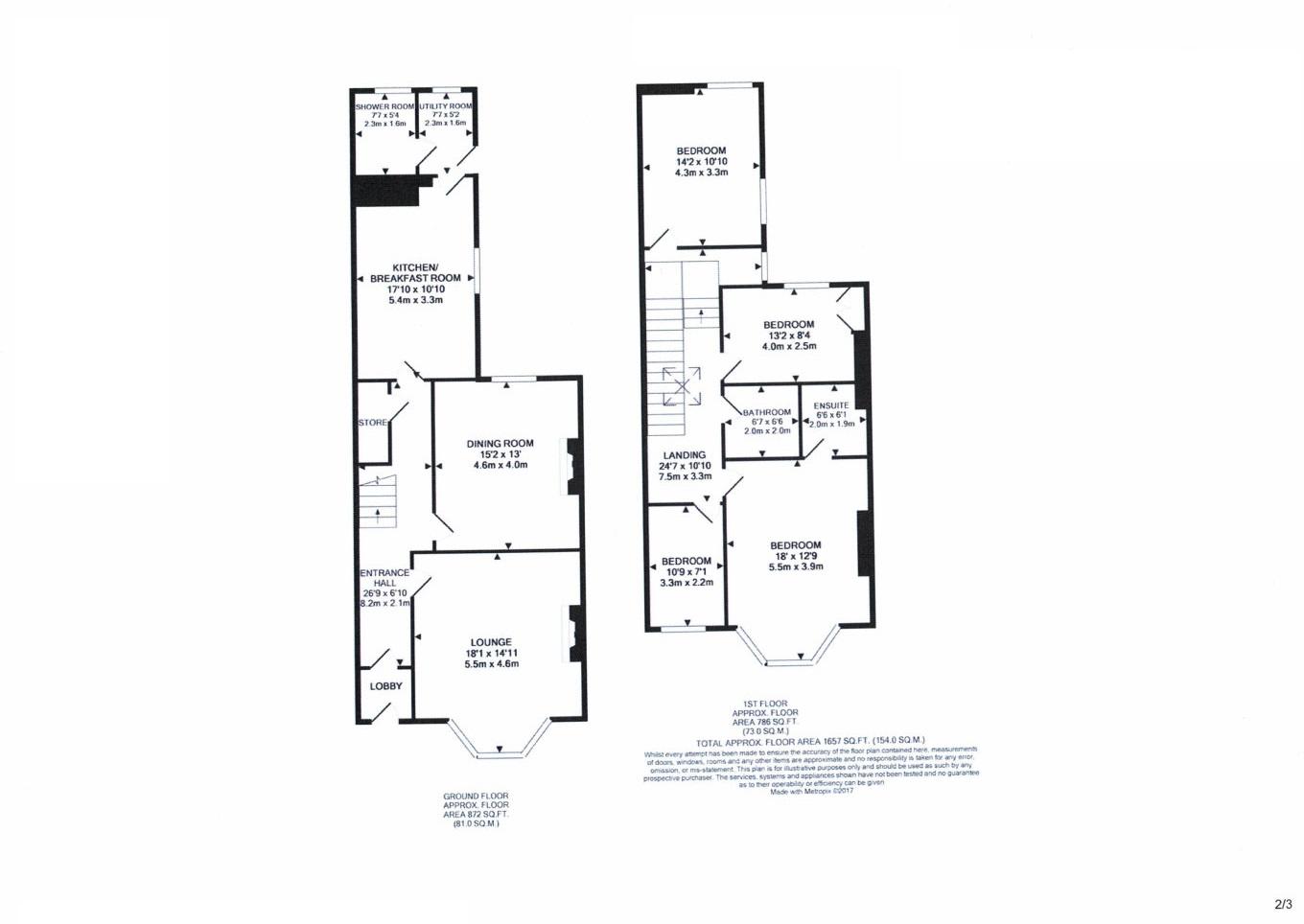 Lily Avenue, Newcastle Upon Tyne, NE2 floorplan