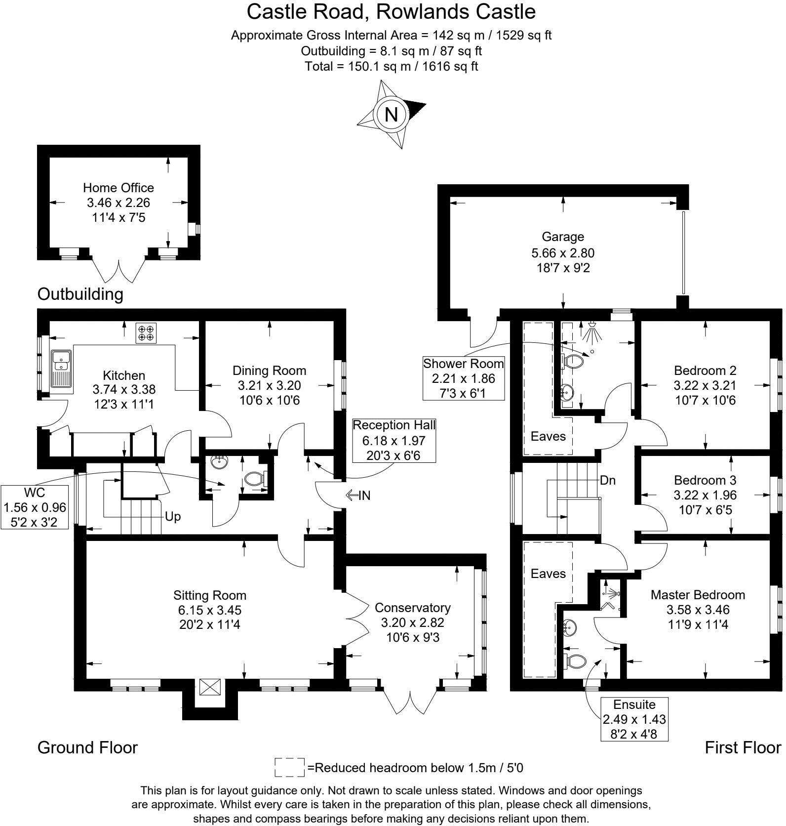 Castle Road, Rowlands Castle floorplan