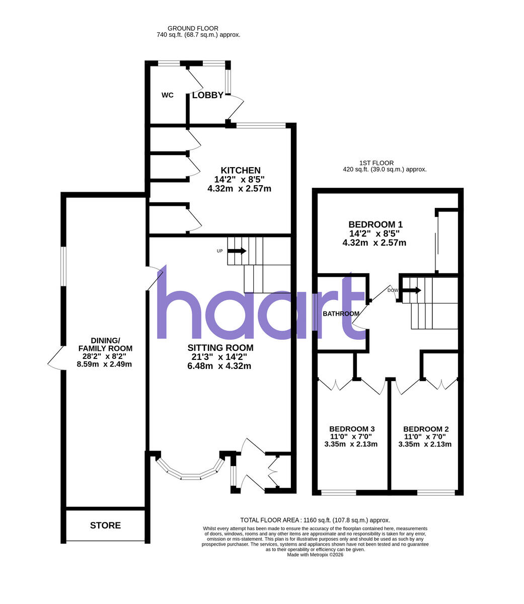 The Green, TADWORTH floorplan