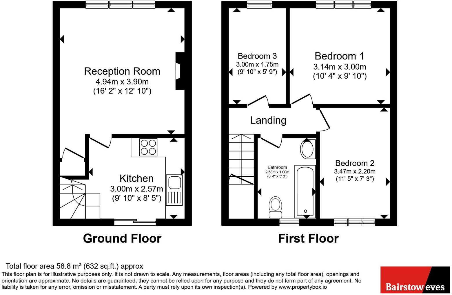 Powell Gardens, DAGENHAM, Essex, RM10 floorplan