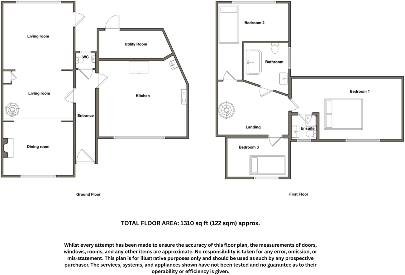 Kelvedon Road, Wickham Bishops, Witham, CM8 3NA floorplan