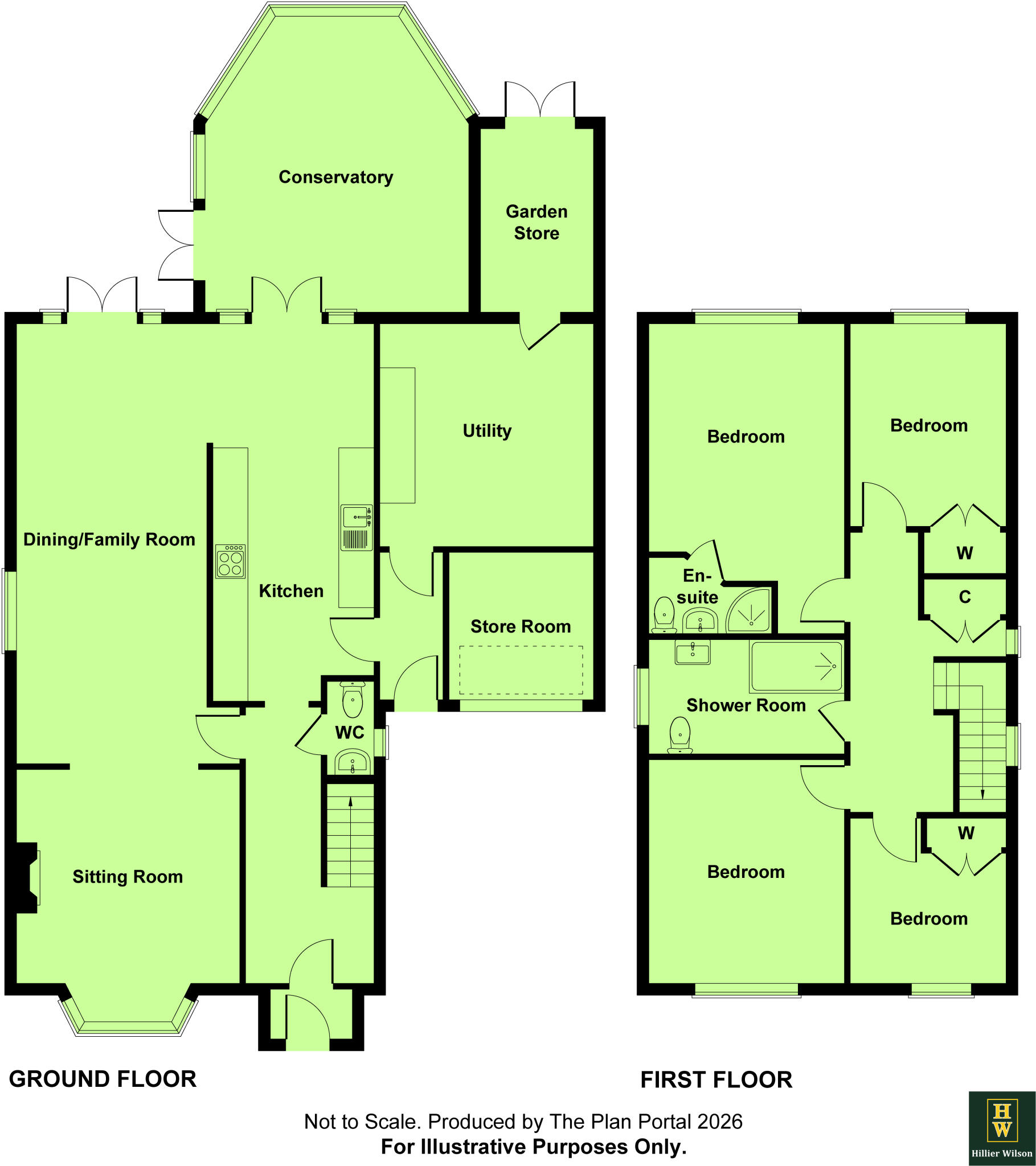 Ivy Road, Wimborne, Dorset, BH21 floorplan