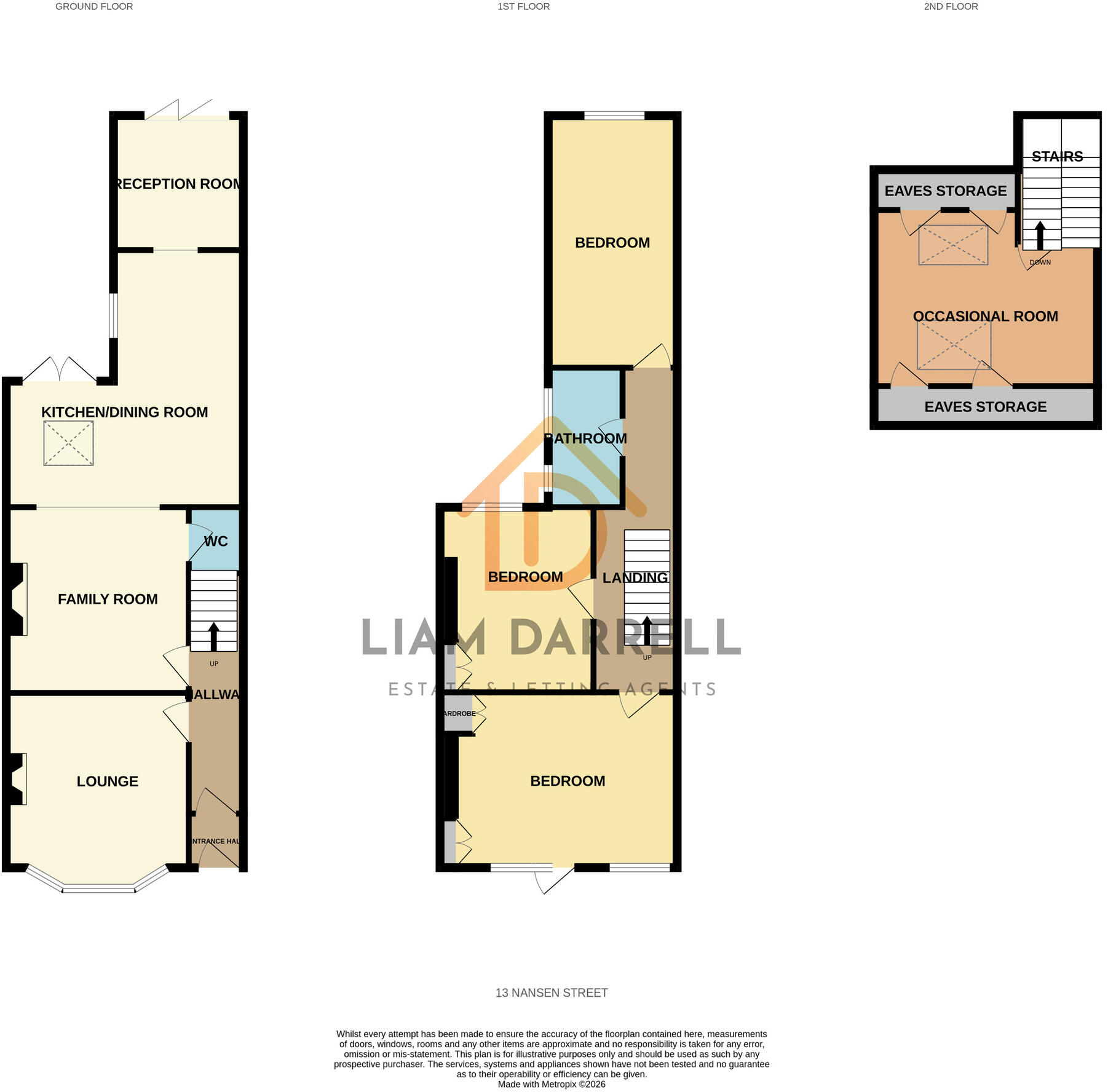 Nansen Street, Scarborough, North Yorkshire floorplan
