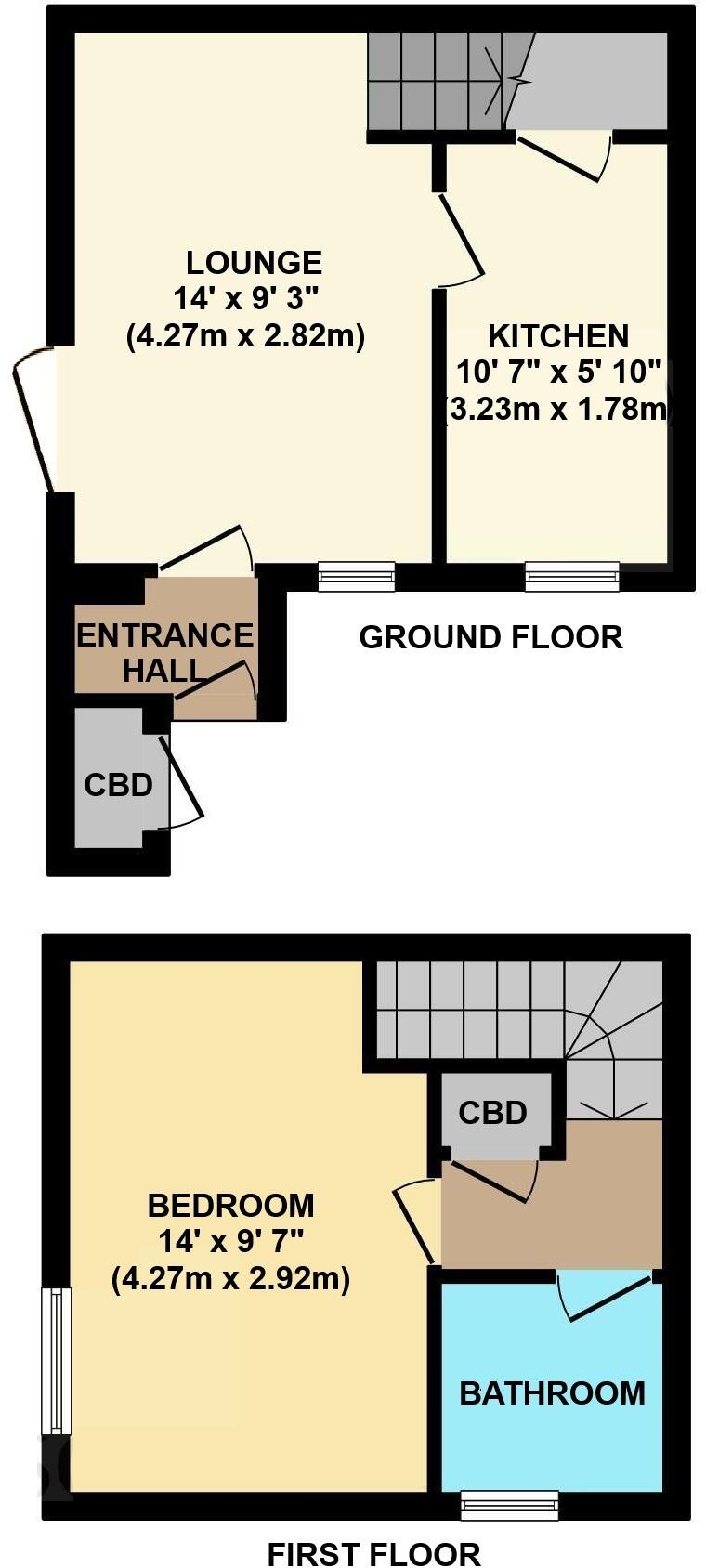 Sutton Close, Canford Heath floorplan