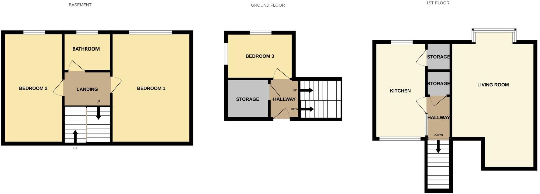 16 Glen Crescent, Stevenston, KA20 3EE floorplan