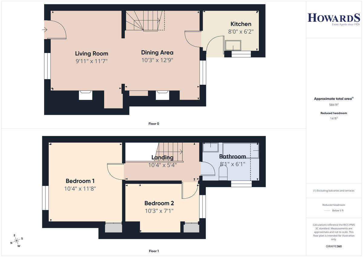 Union Place, Lowestoft floorplan