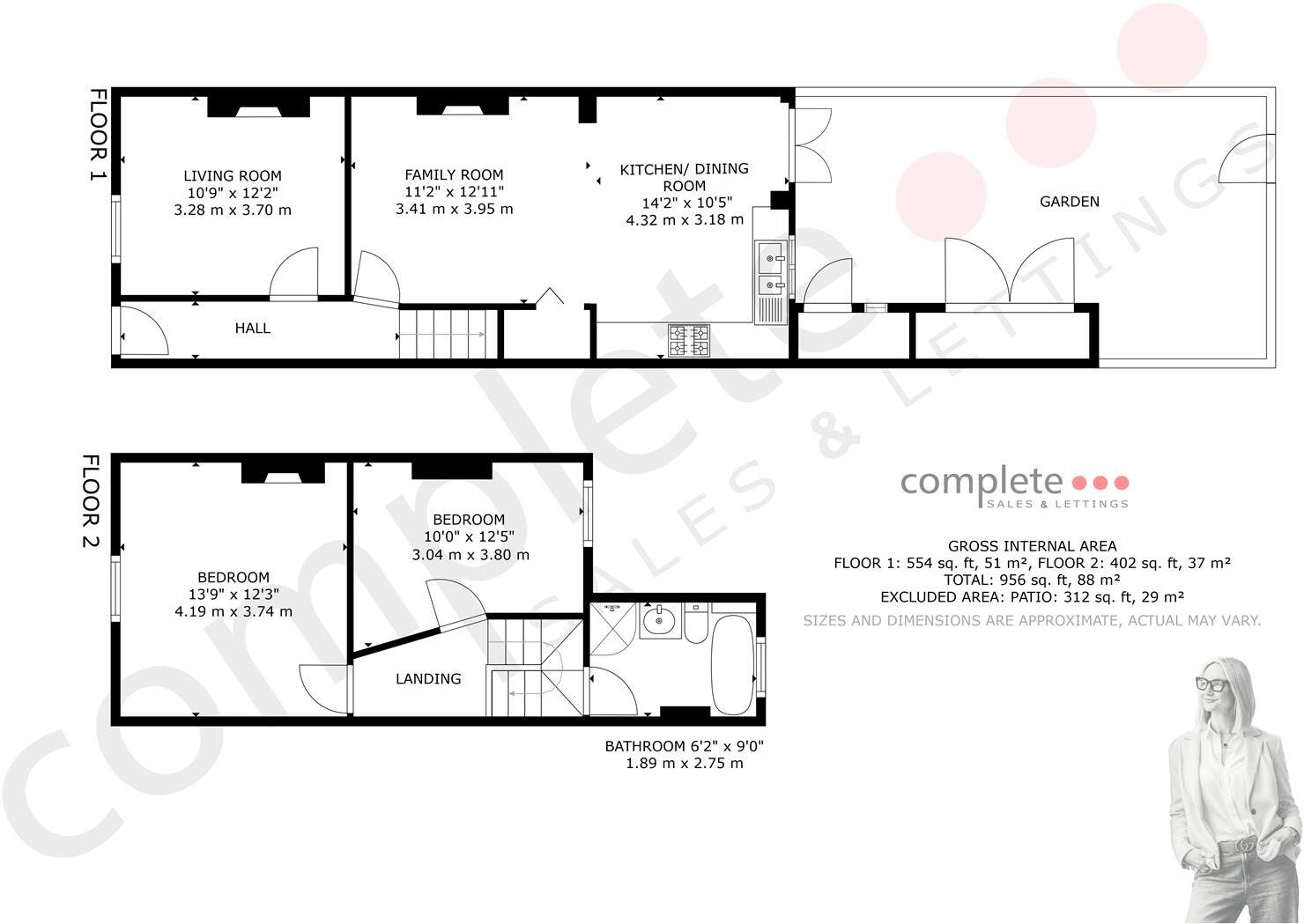 Clapham Terrace, Leamington Spa floorplan