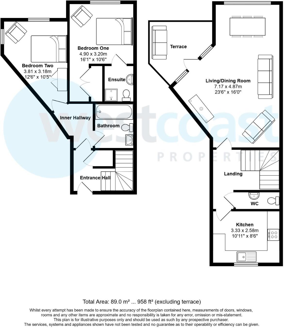Woodacre, Portishead, Bristol, Somerset, BS20 floorplan