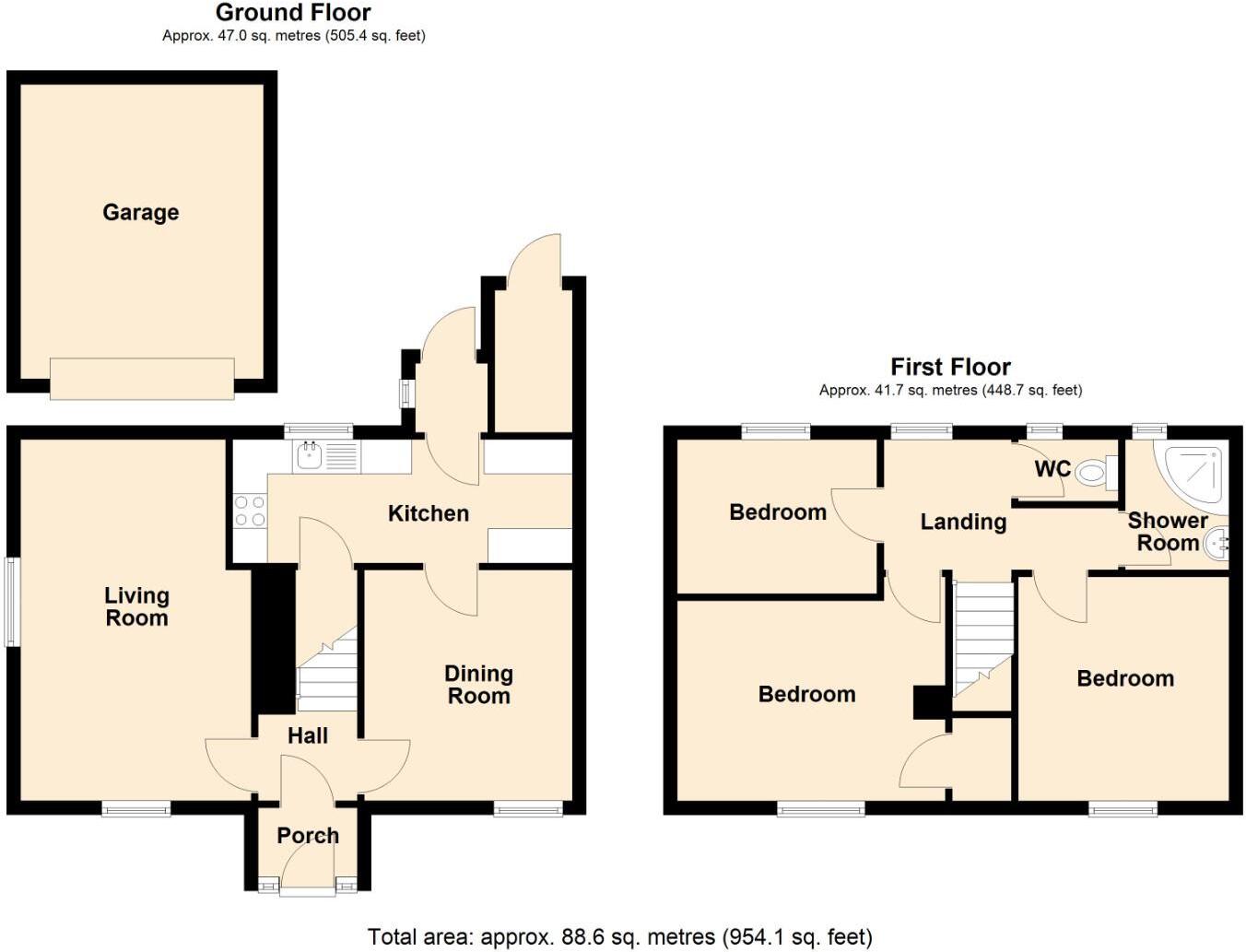 St. Giles Road, Gaydon, Warwick floorplan