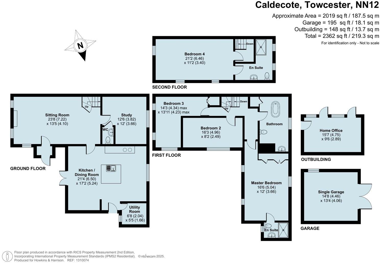 Caldecote, Northamptonshire, NN12 floorplan