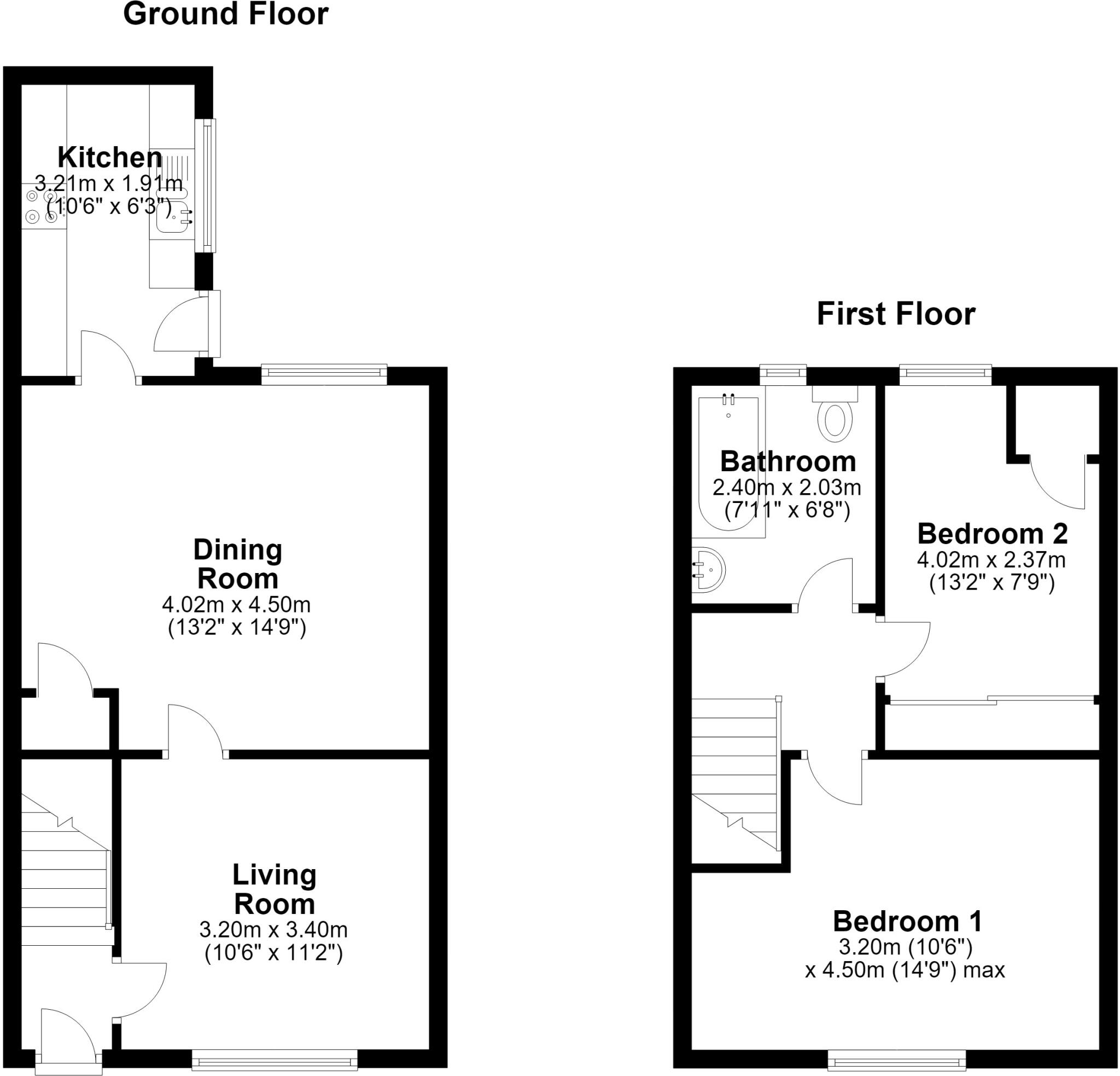 Harrison Road, Adlington, Lancashire floorplan