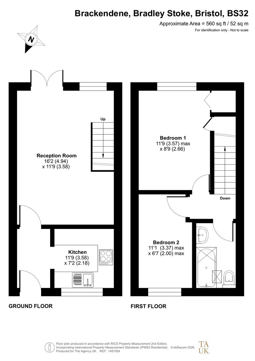 Brackendene, Bristol, BS32 floorplan