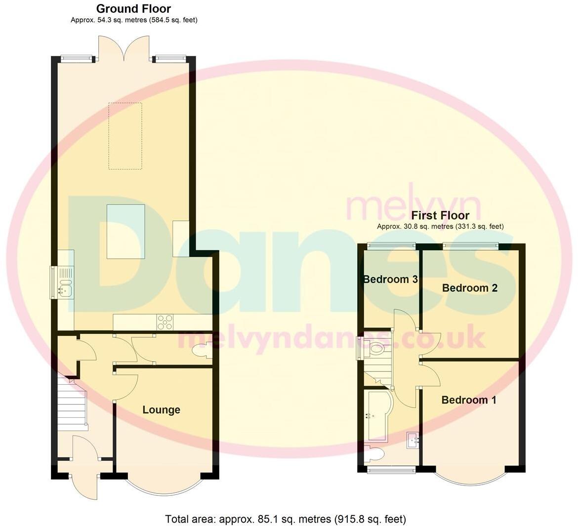 Parkdale Road, Birmingham floorplan