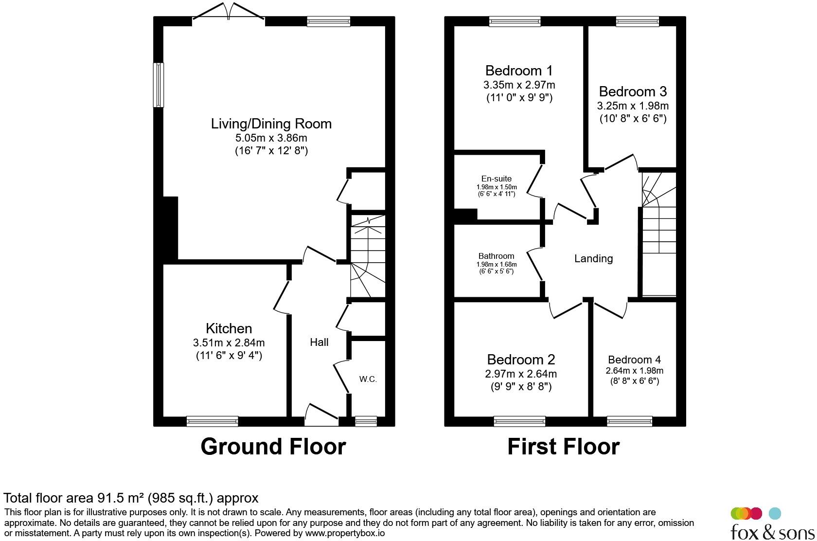 Charter Road, Axminster floorplan