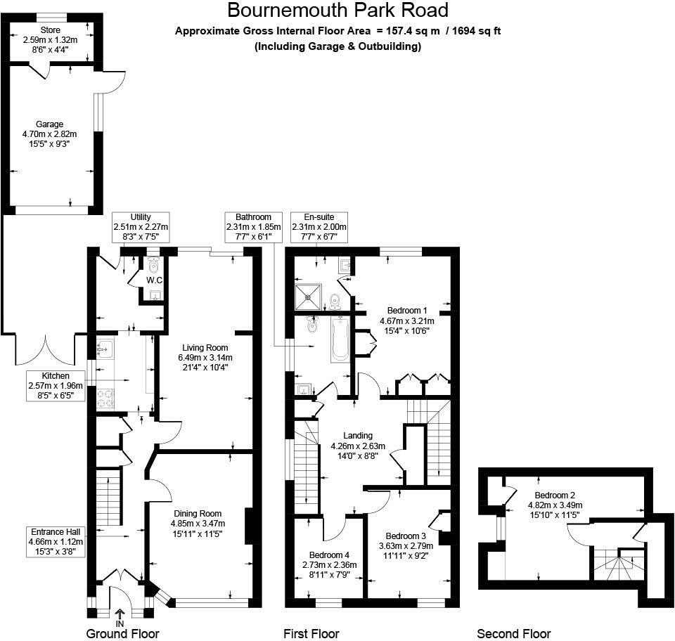 Bournemouth Park Road, Southend-On-Sea floorplan