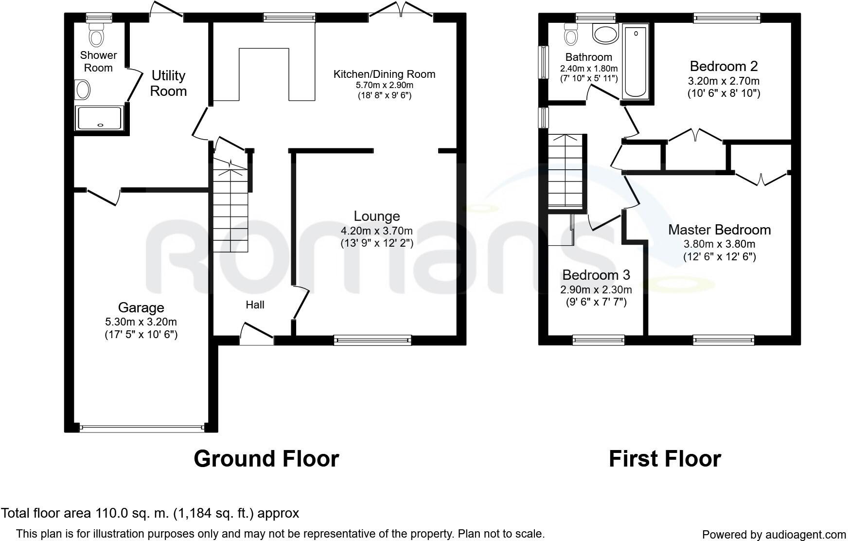 Radstock Lane, Earley, Reading floorplan