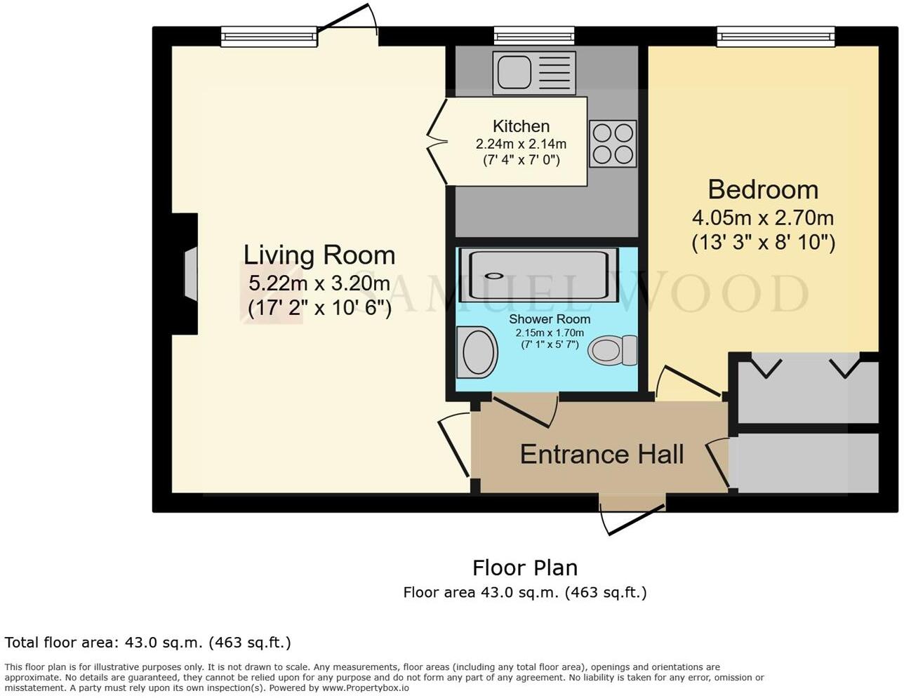 Gravel Hill, Ludlow floorplan
