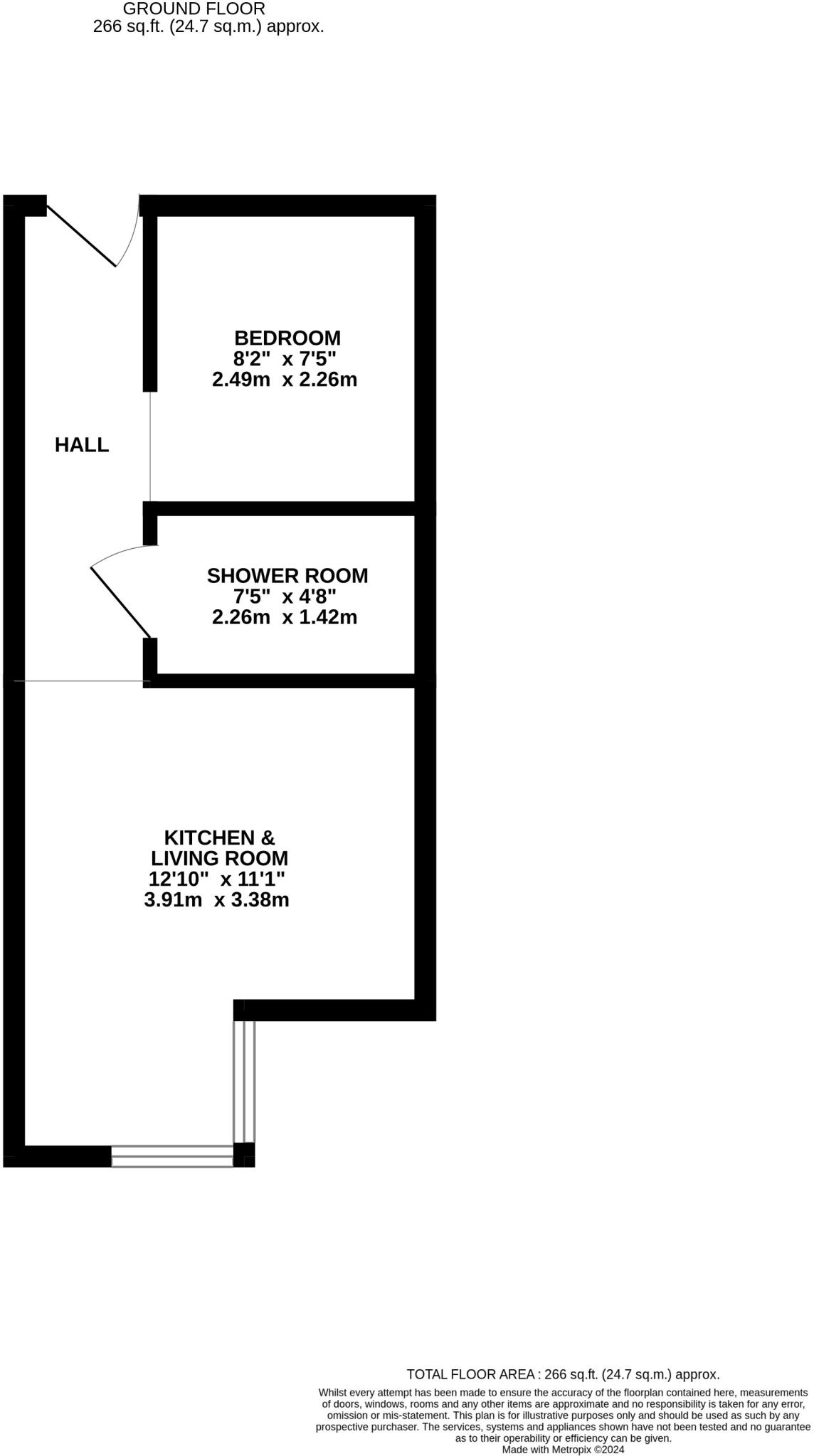 18 Regent House, 11 Regent Street, Barnsley, South Yorkshire S70 2AT floorplan