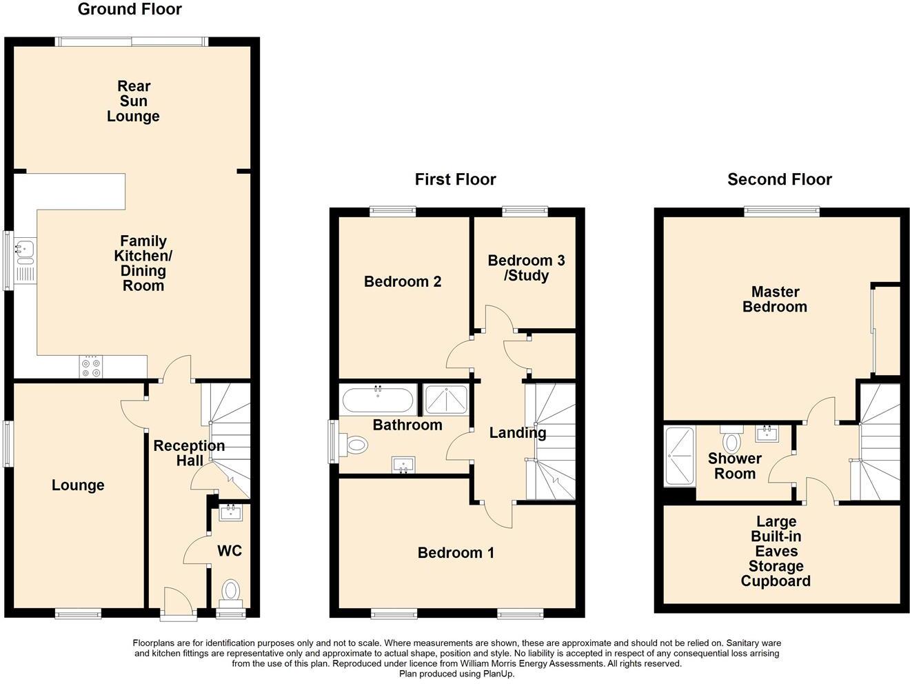 Maes Tawel, Llanrwst floorplan