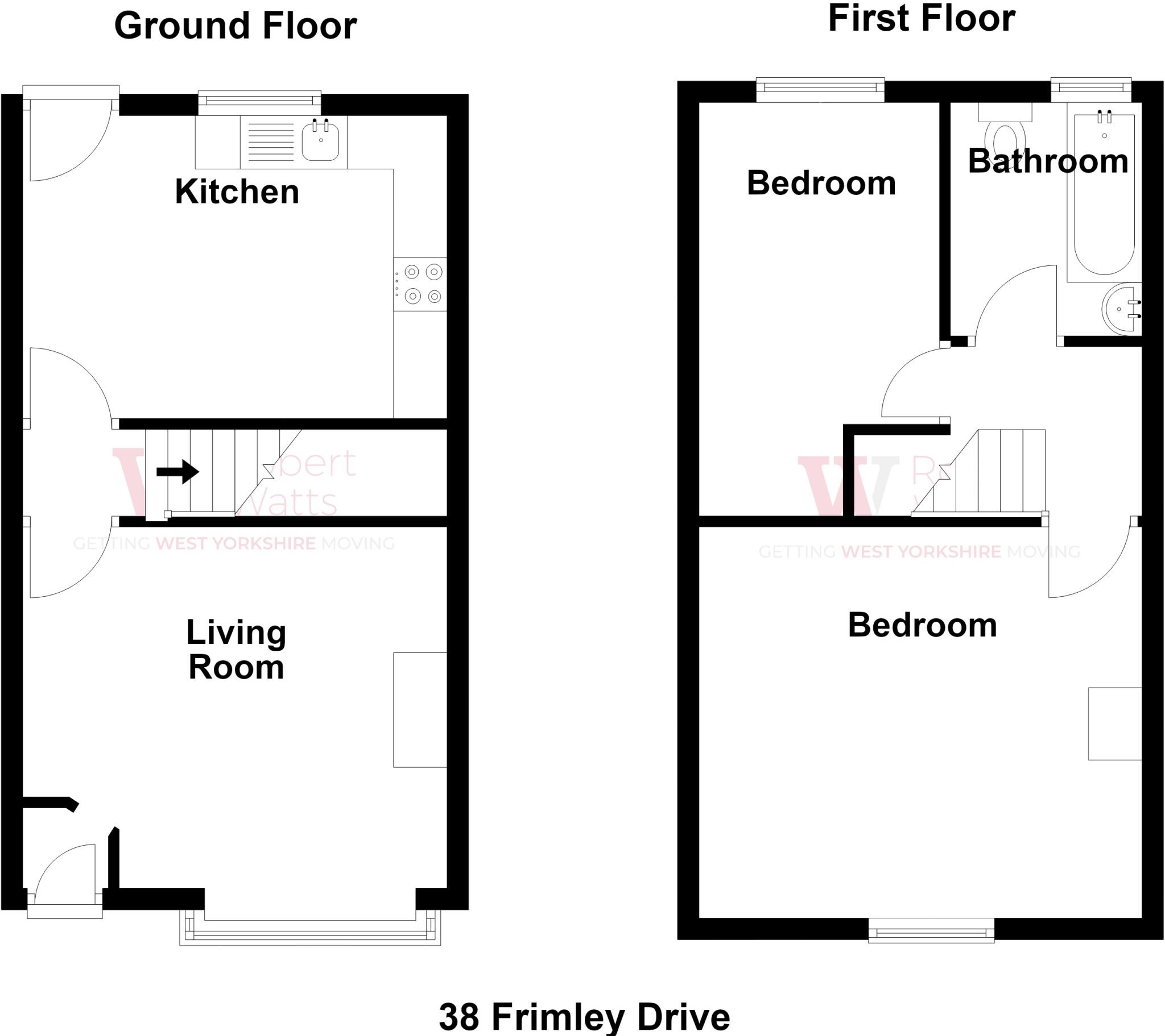 Frimley Drive, Bankfoot, Bradford, BD5 floorplan