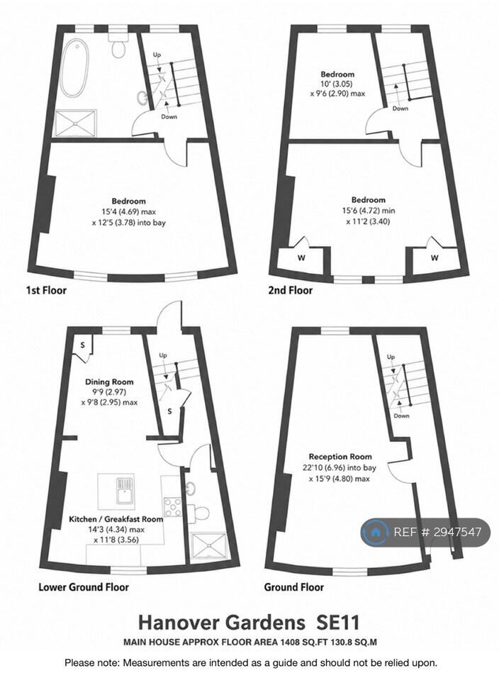 Hanover Gardens, London, SE11 floorplan