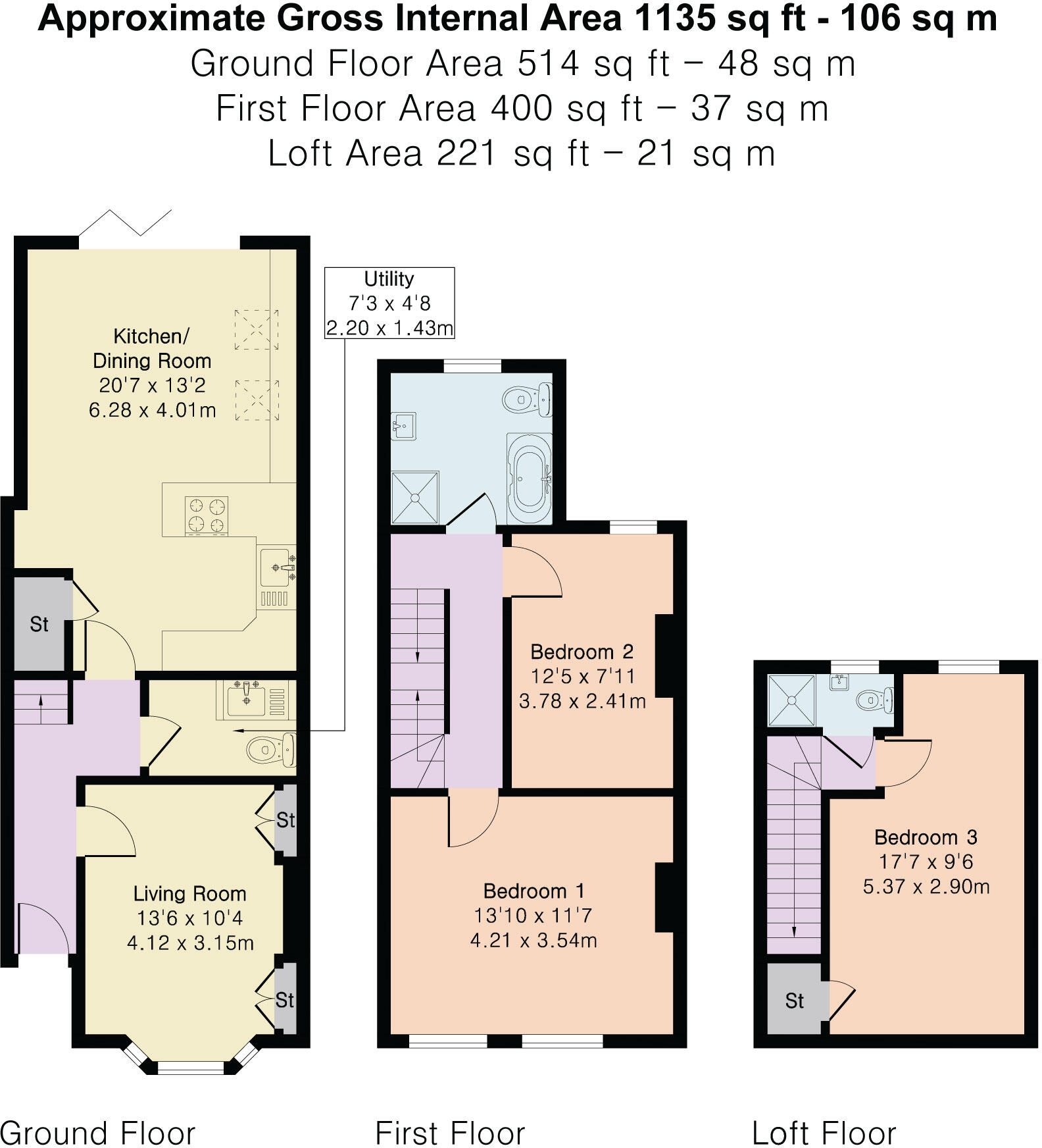 Ware Road, Hertford floorplan