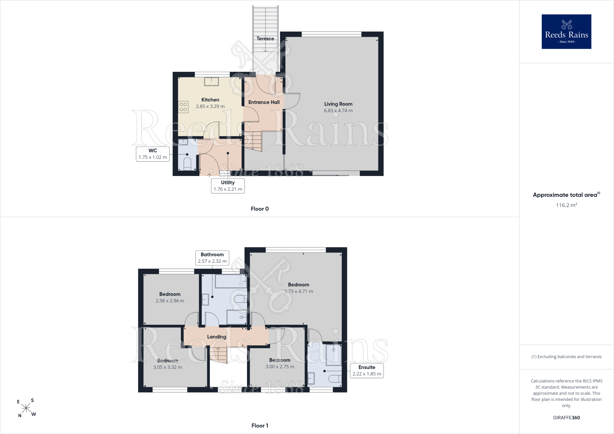 Mow Cop Road, Mow Cop, Stoke-on-Trent, Staffordshire, ST7 floorplan
