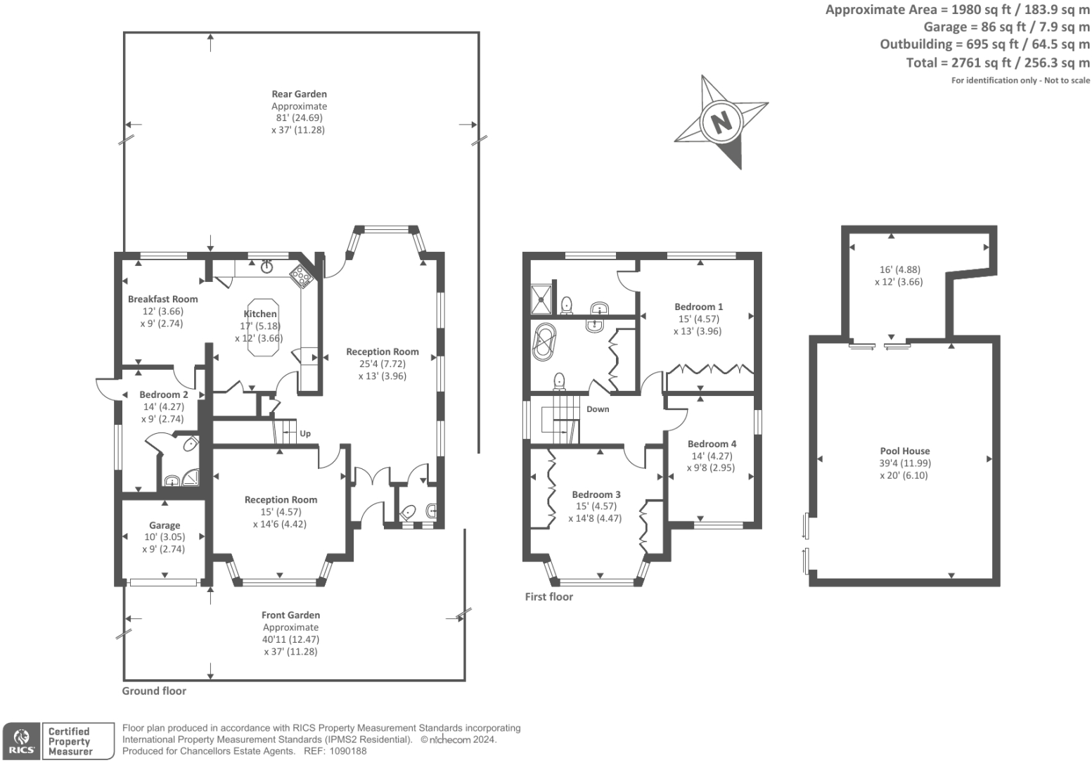 Beechwood Avenue, London floorplan