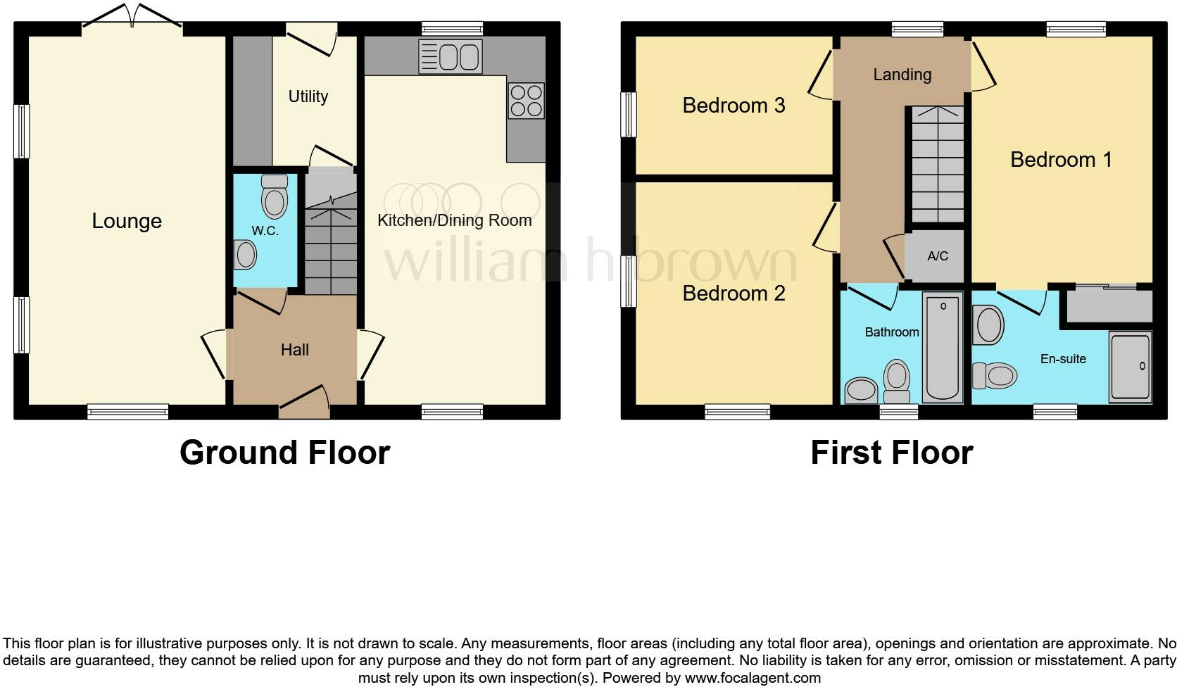 Field Drive, Wyberton, Boston floorplan