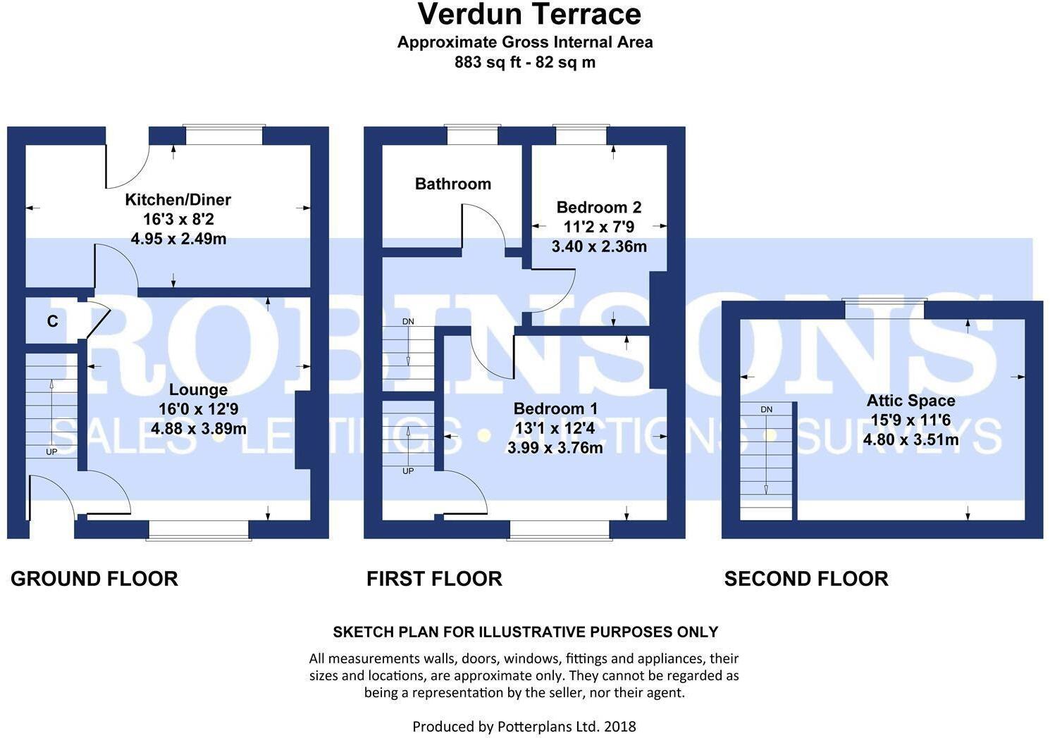Verdun Terrace, West Cornforth floorplan