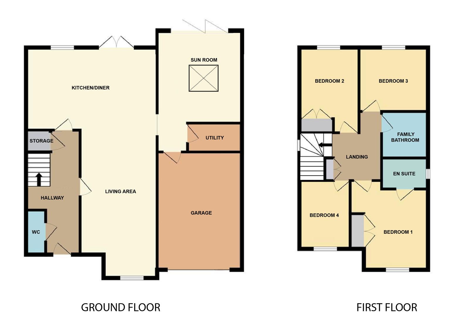 Wellingborough Road, Little Harrowden, NN9 6BE floorplan