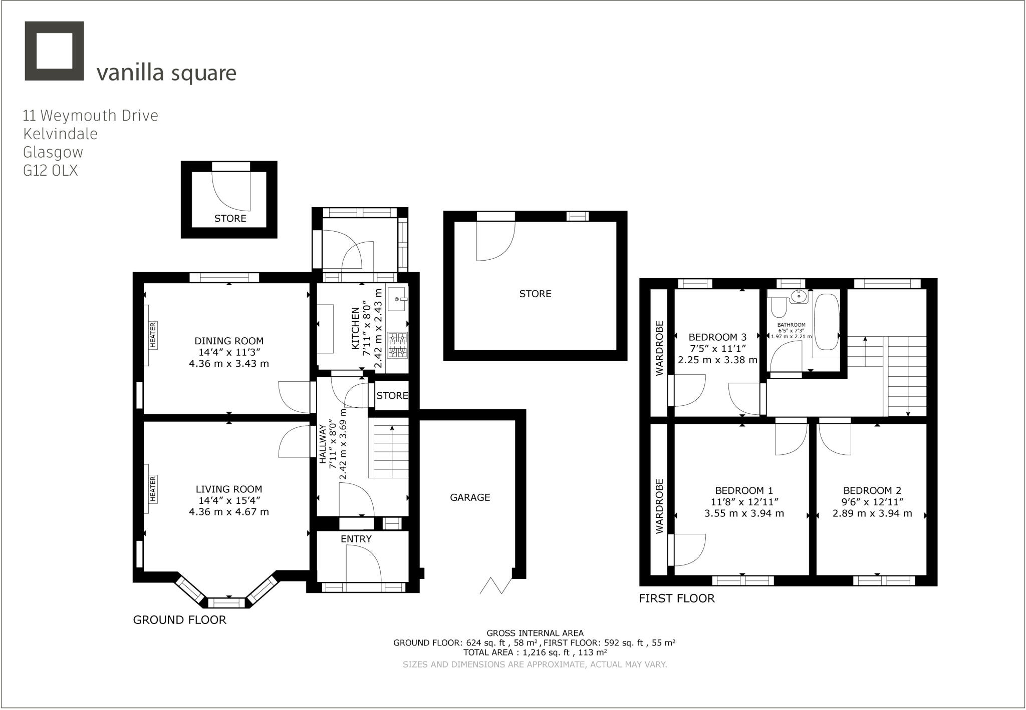 Weymouth Drive, Kelvindale floorplan