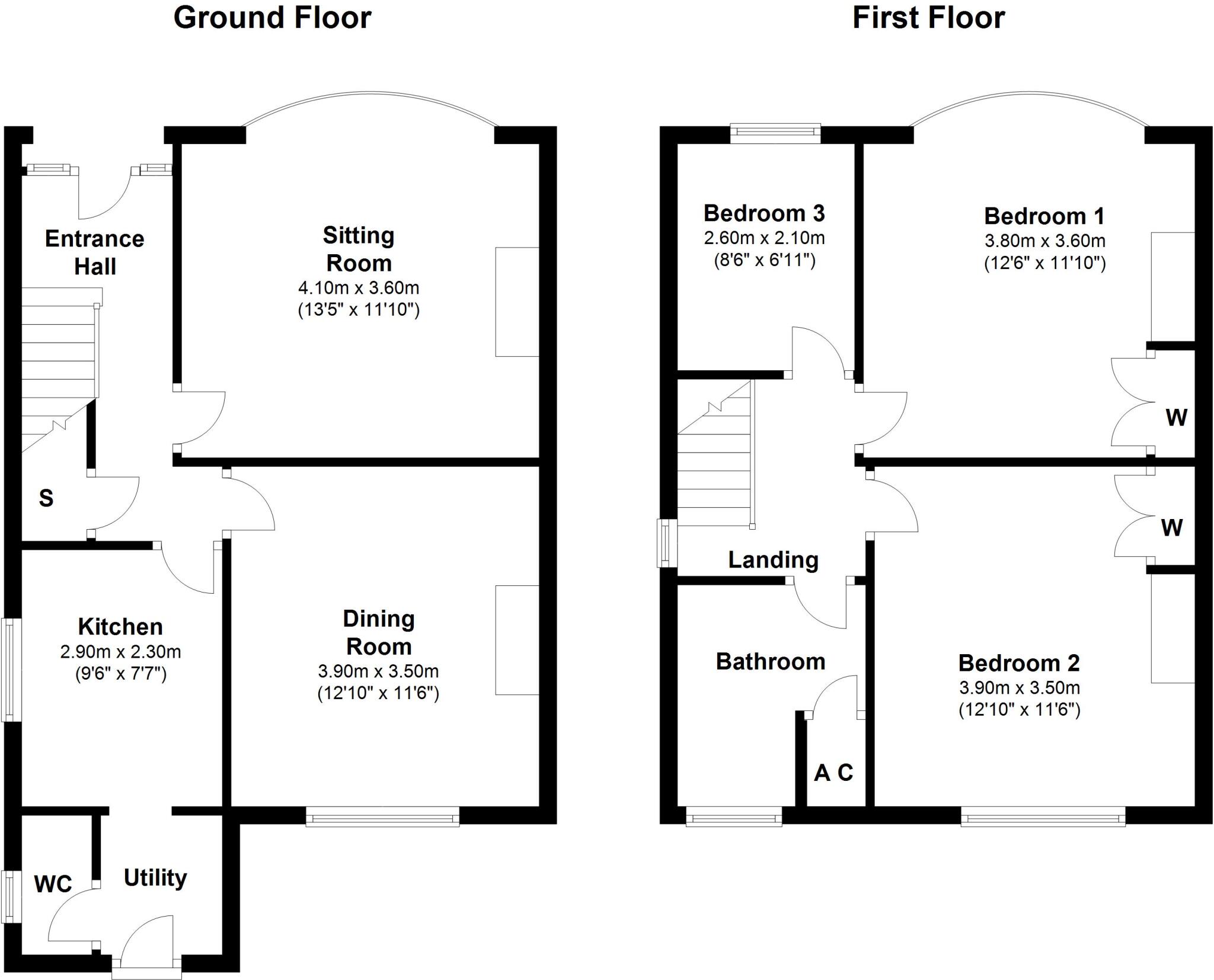 Kingsbrook Road, Bedford, MK42 0BH floorplan