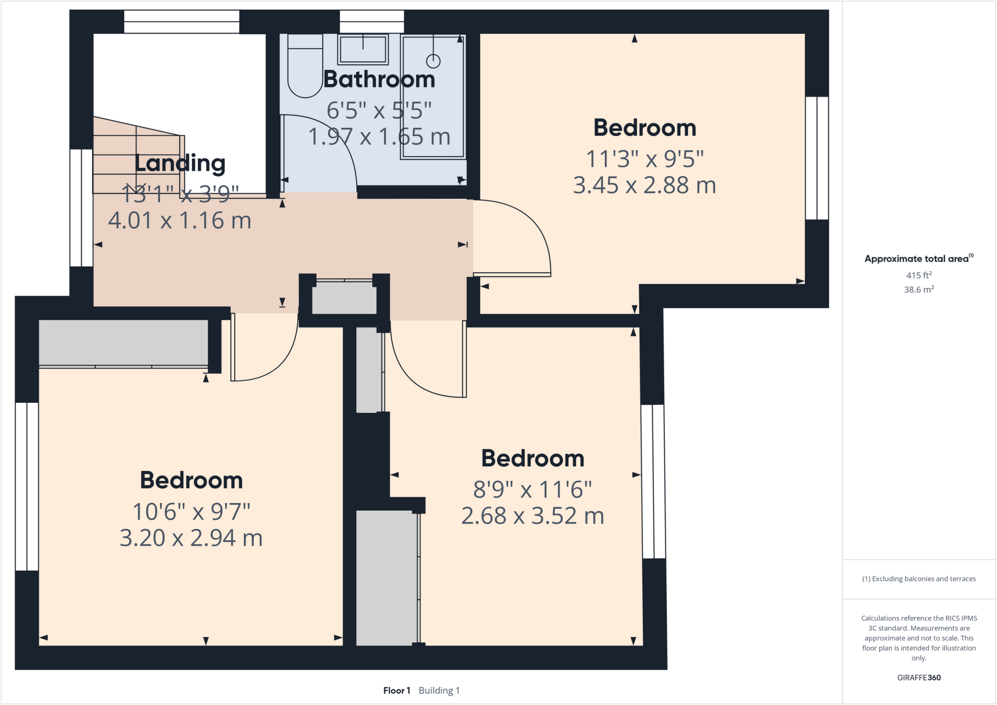 Field Lane, Alvaston floorplan